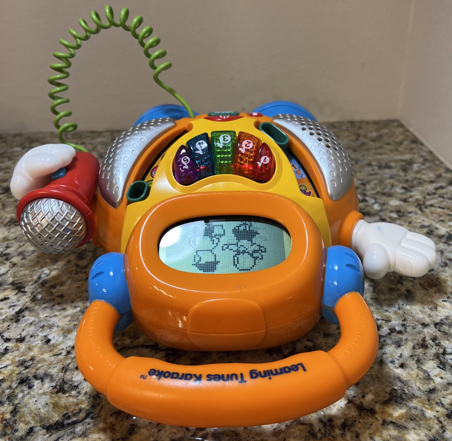VTech Learning Tunes Karaoke Machine Music Voice Changing Microphone With Songs