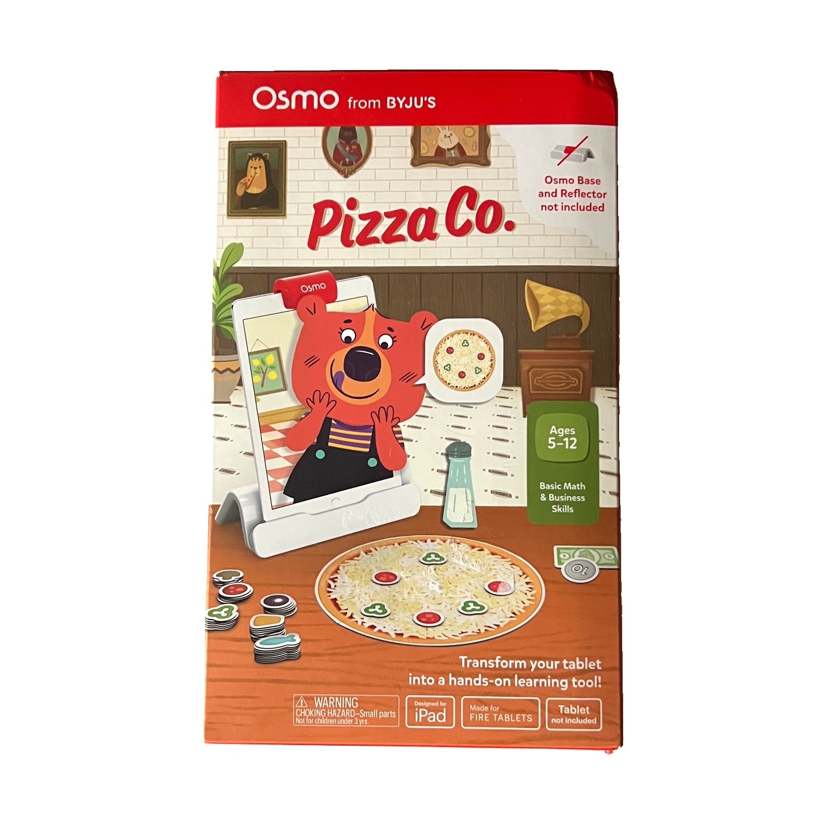 Osmo Pizza Co Educational STEM STEAM Tablet Learning Game Math Business Skills