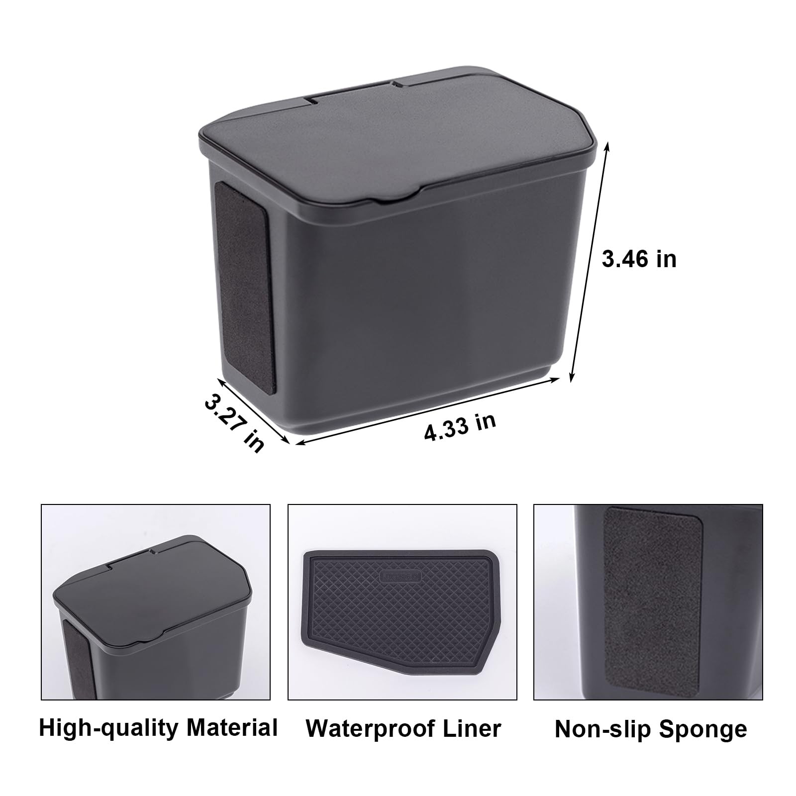 Center Console Coin Box Organizer for Ford F150 Accessories 2021-2026 compact