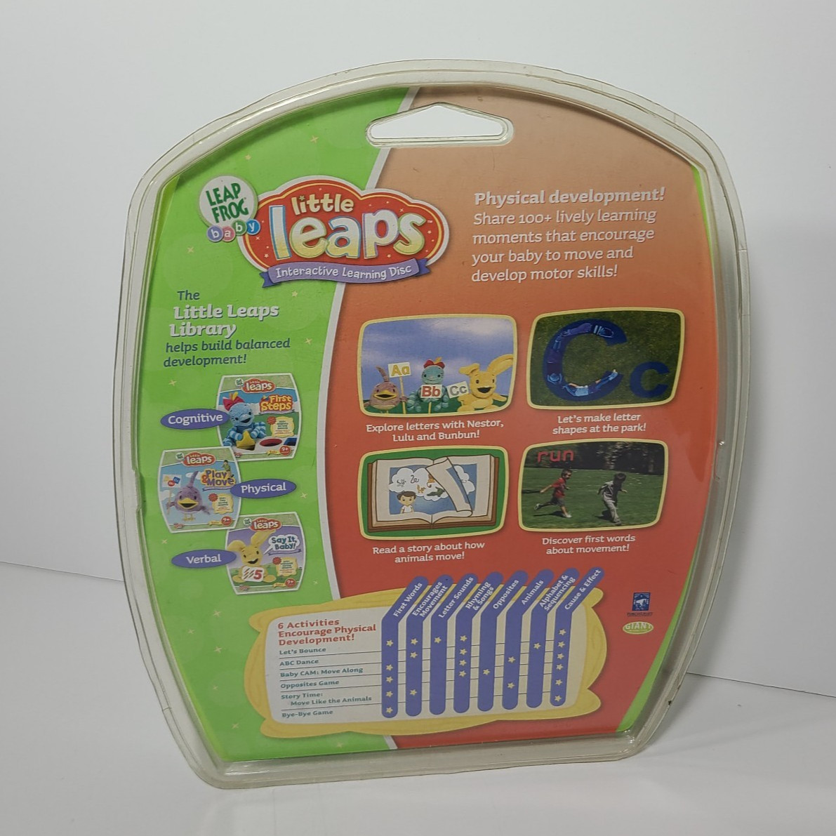 Leap Frog – Little Leaps Play & Move Interactive Learning Disc – Ages 9+ months