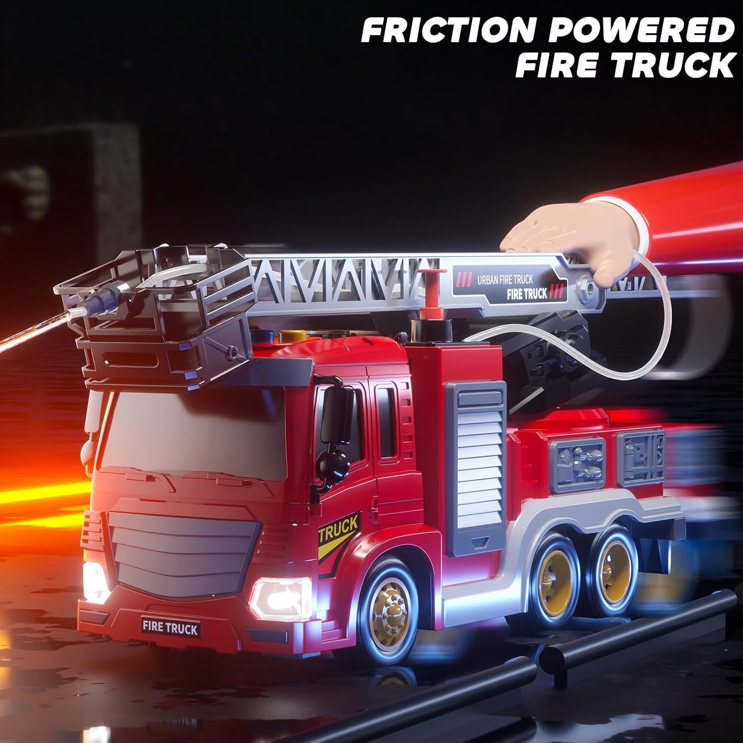 Fire Truck Toy for Kids 3 4 5 6 7 8 Years Old – Fire Trucks Playset with …..