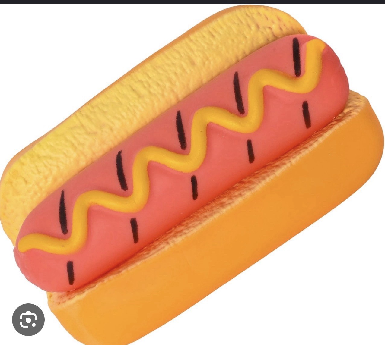 Squishy Hot Dog Squeezy Fidget Toy Sunny Days 2-in-1 Hotdog Stress Relief NEW