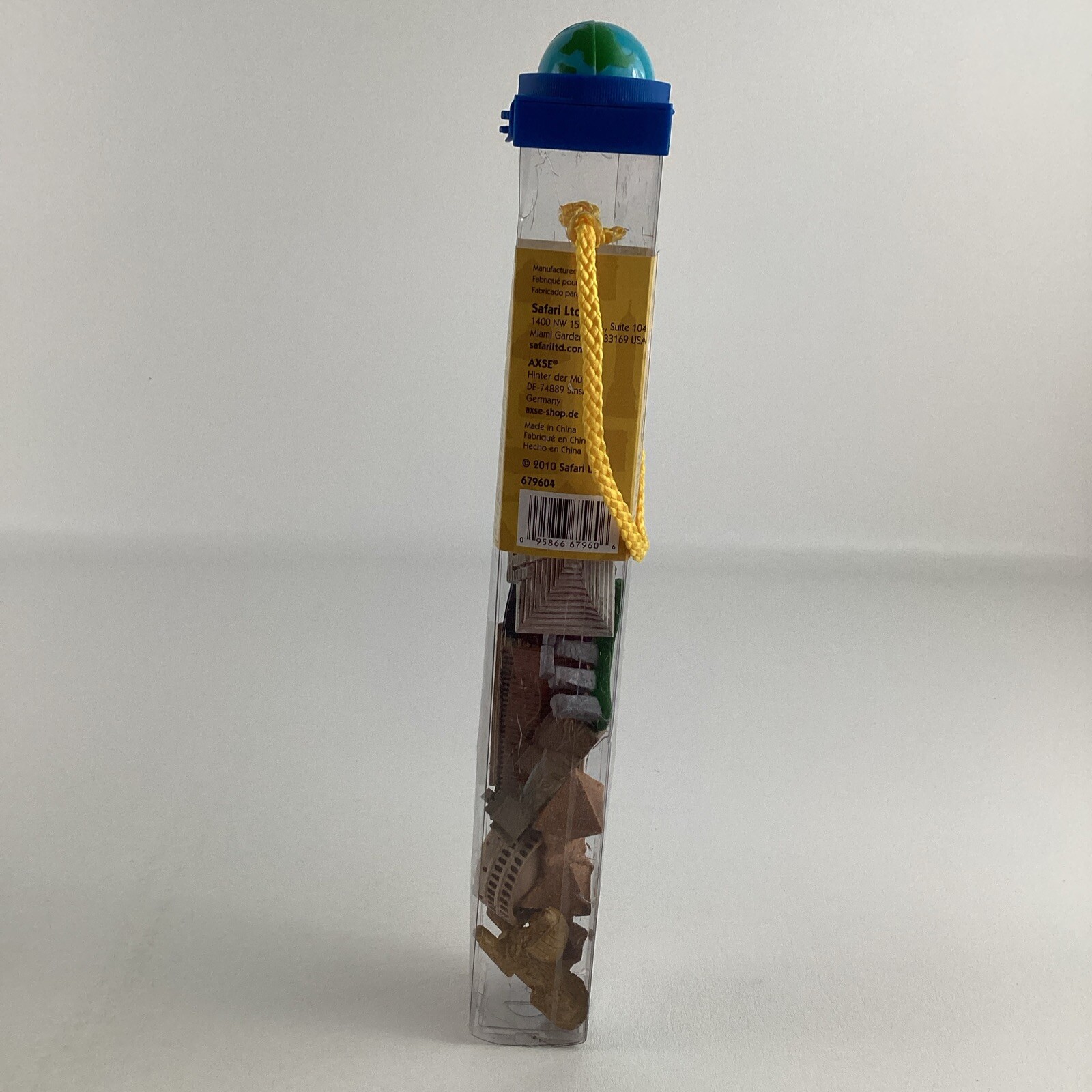 Safari Toob Around The World Mini Collectible Figure Set Buildings Globe 2013