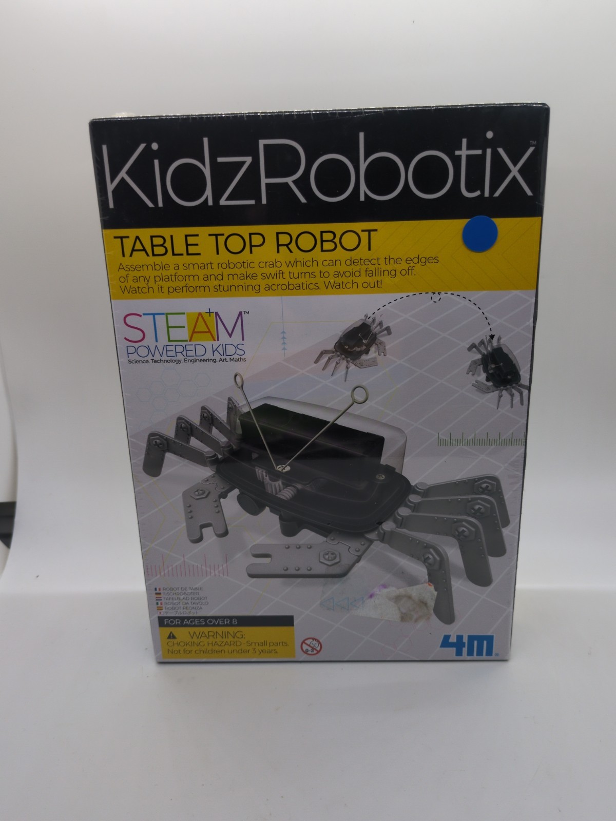 KidzRobotix TABLE TOP ROBOT # 5576 4M Steam Powered Kids Shrink wrap NIB