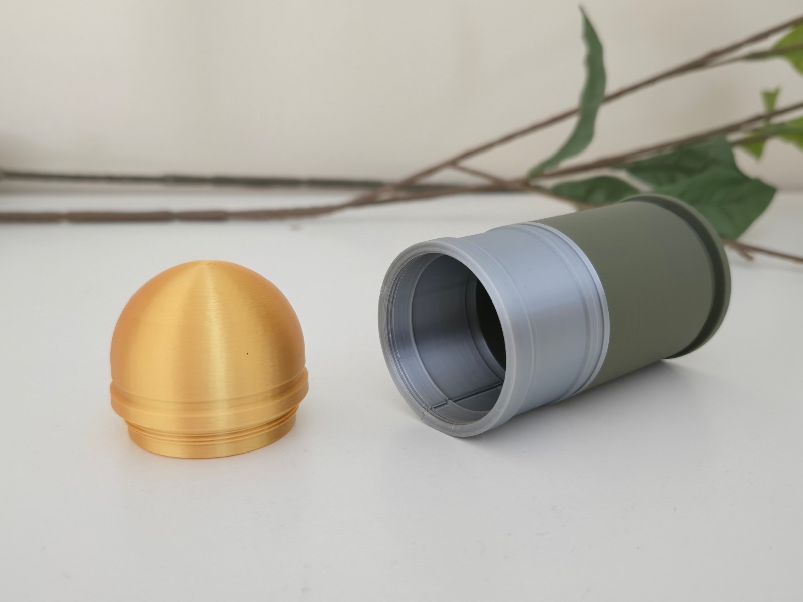 2 – DUMMY M433 Modern Era 40mm Grenade – Accurate Size Plastic Replica