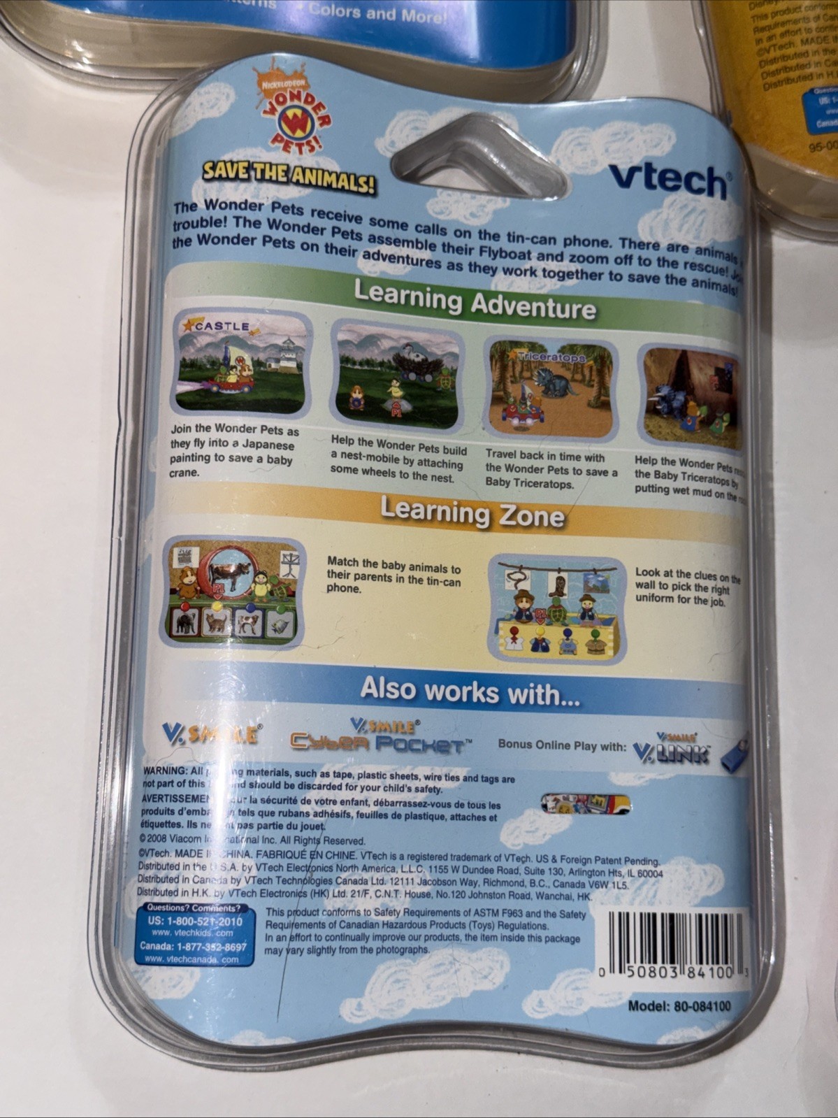 5x Vtech v-motion Disney Pixar Up 4-6 YEARS V.smile,v.smile cyber pocket pc