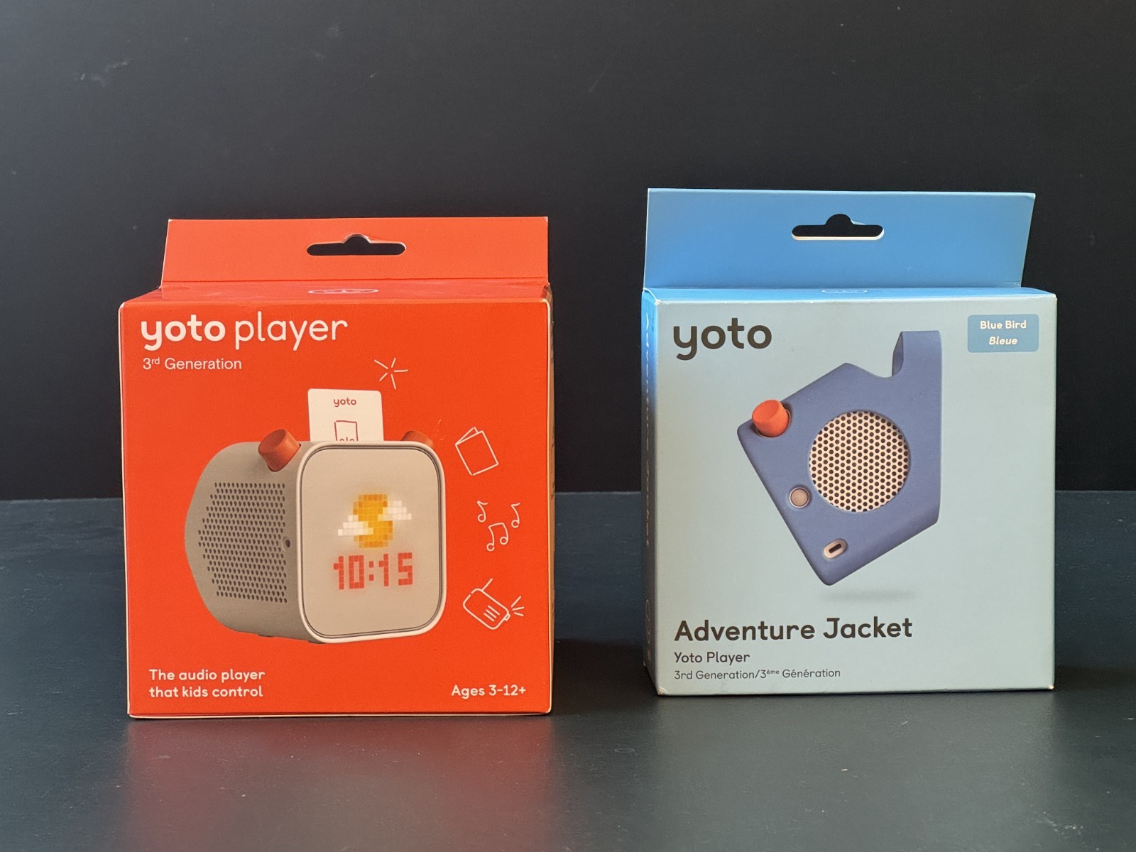 New Yoto Player 3rd Gen + Blue Bird Adventure Jacket Kids Screen-Free Audio Play