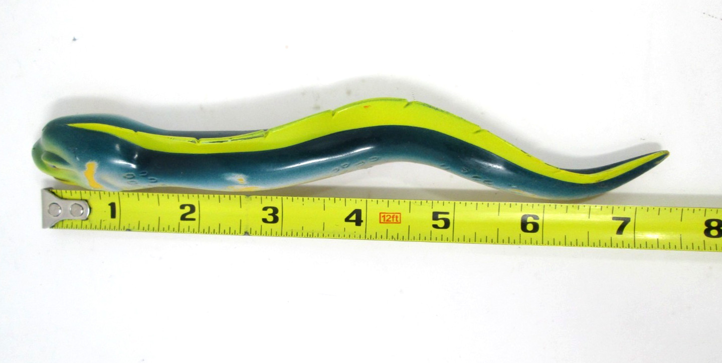 Plastic Eel PVC 2004 Big Time Toys 7.5in Figurine