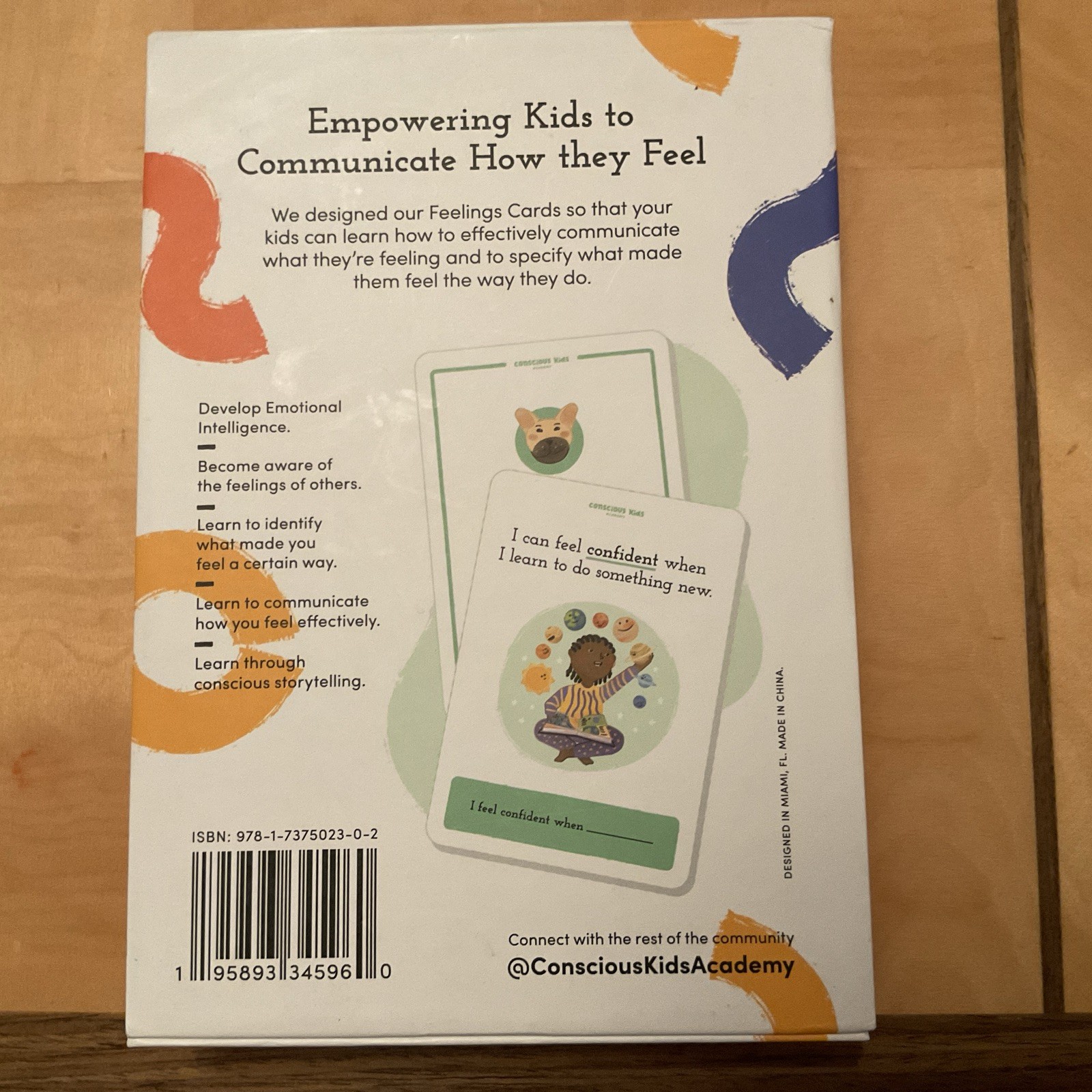 Feeling Flash cards For Kids By Conscious Kids Academy Ages- 3 And Up