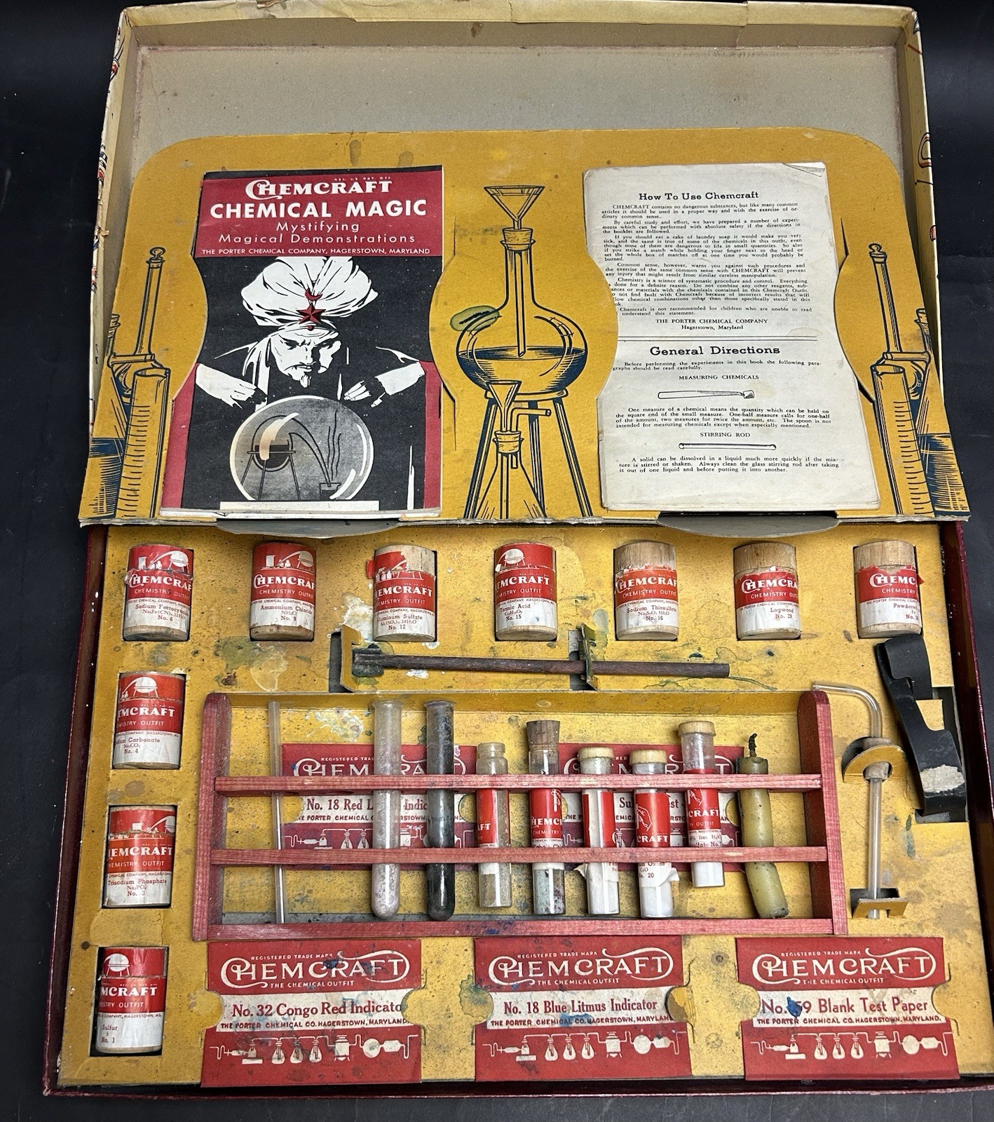 Chemcraft The Wonders Of Modern Chemistry No. 2 Porter Chemical Co.