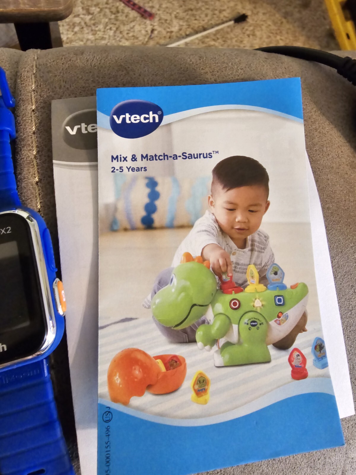 VTECH KidiZoom Smartwatch DX2 Smart Watch for Kids, Learning Watch – Blue #1 No