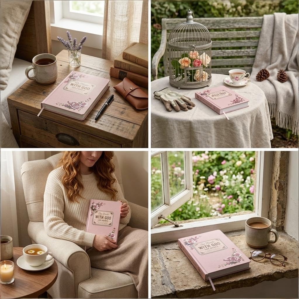 One Minute with God for Women: 2026 Daily Devotional 4.72 x 6.69 inches, Pink