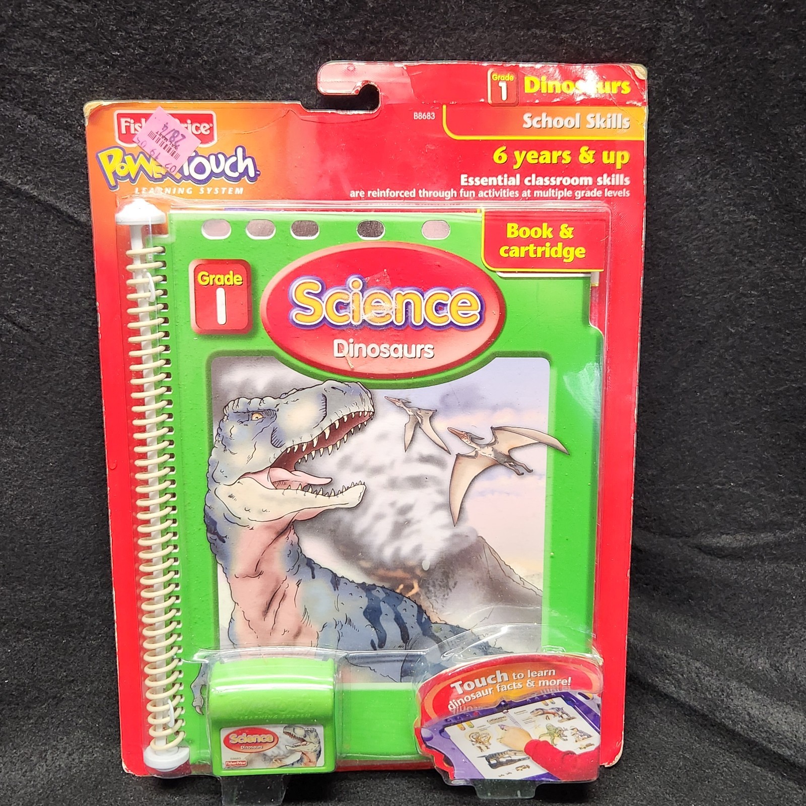 Fisher-Price Power Touch Book: Science: Grade 1: Dinosaurs Learning School Skill