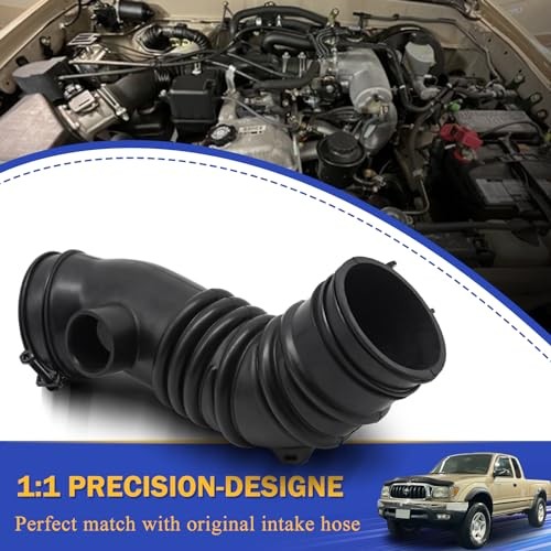 Air Cleaner Intake Hose Tube with Clamps for 1995-2004 Tacoma 4CYL 2.4L 2.7L / 1