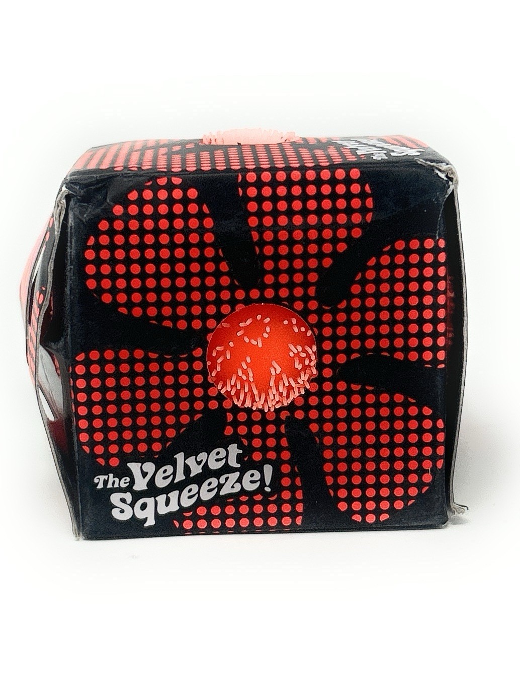 Needoh FUZZ BALL Flower Power~ORANGE~AUTHENTIC~NEW/OTHER
