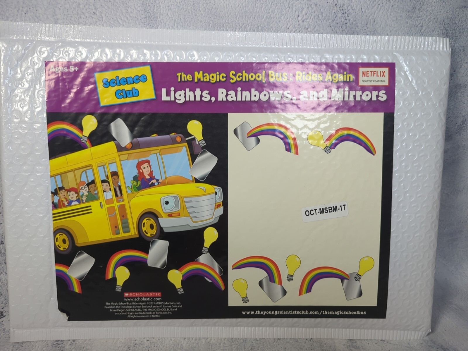 Magic School Bus Science Club Project Experiment Home School Kits Lot of 11 Nos