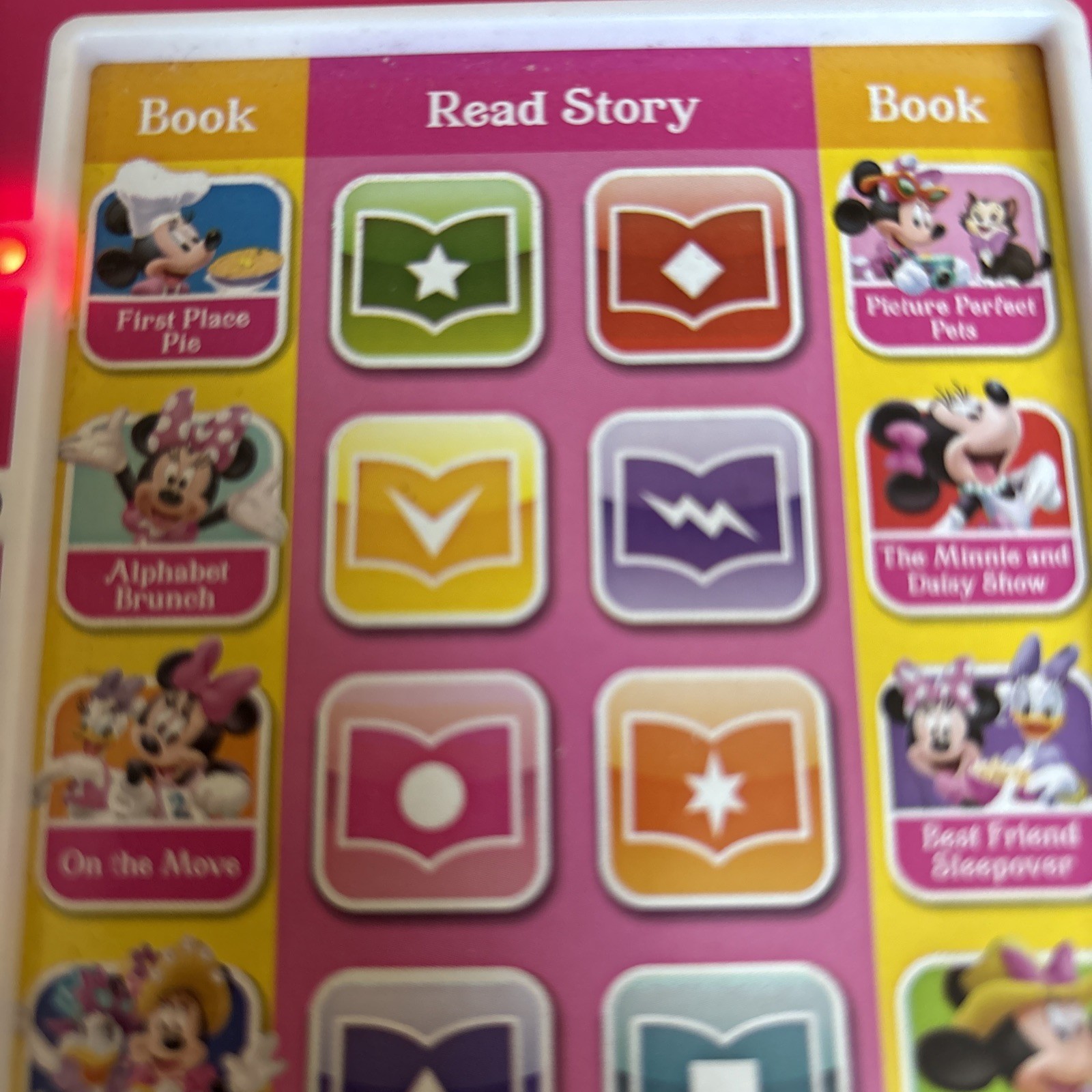 Disney Junior Minnie Mouse Friends Me Reader Electronic Storybook Read Activity