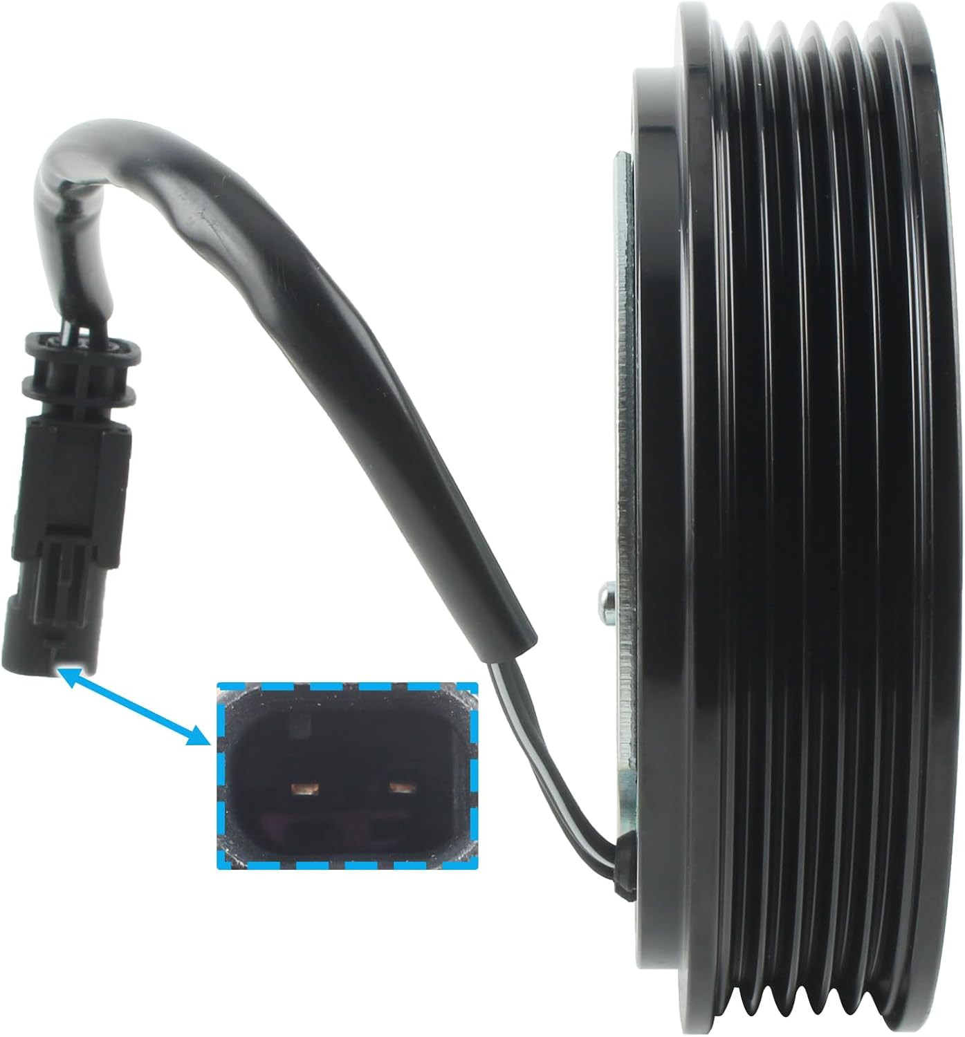 AC Compressor Clutch Kit Compatible with 2012 Chevrolet Cruze 1.4L 2012-2015 158