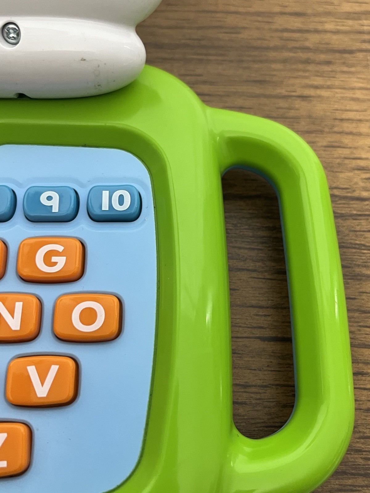 LeapFrog 2-in-1 LeapTop Touch Kids 2 years+ Laptop Green ABCs numbers music EUC