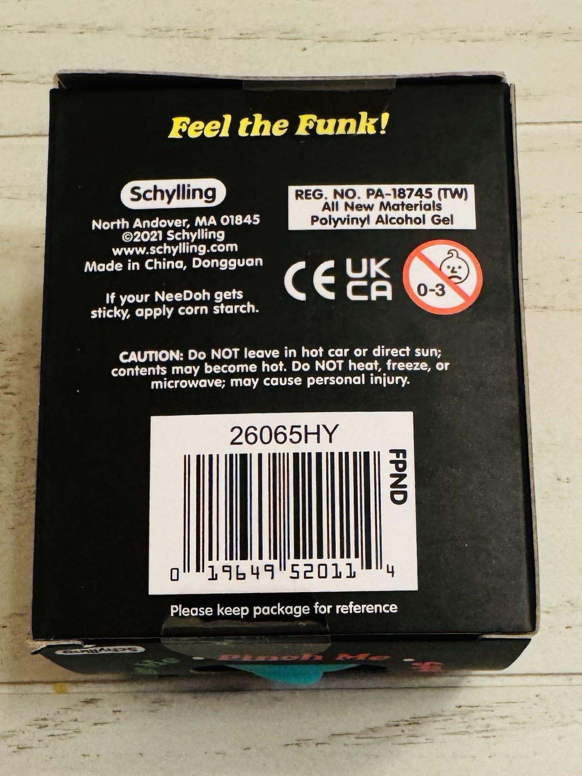 NIB Sealed Needoh Funky Pup Teal – Squishy Stress Relief Toy Schylling