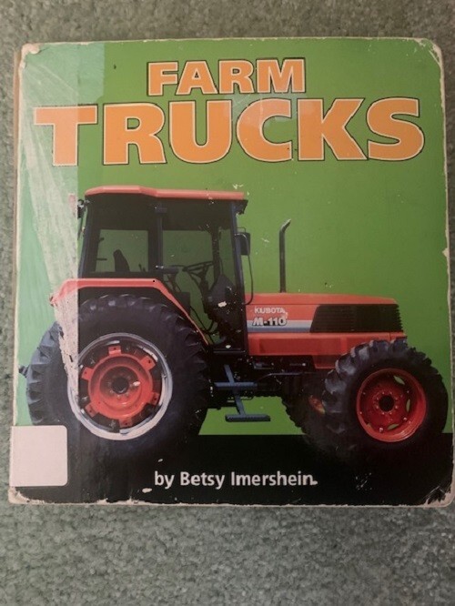Special Needs / Autism Adapted Interactive Book – Farm Trucks