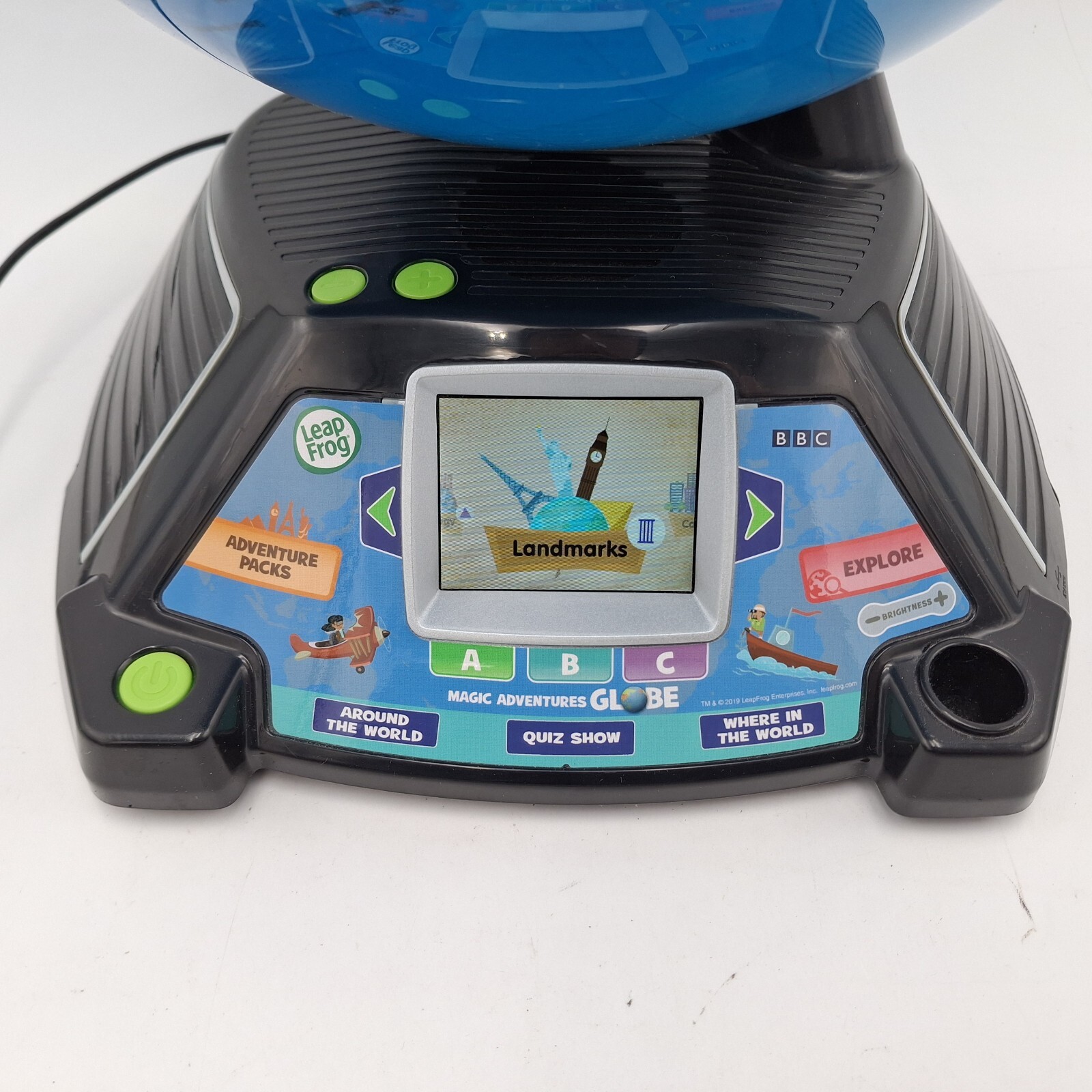 LeapFrog Magic Adventures Globe 2.8″ Video Screen BBC Videos Interactive Games