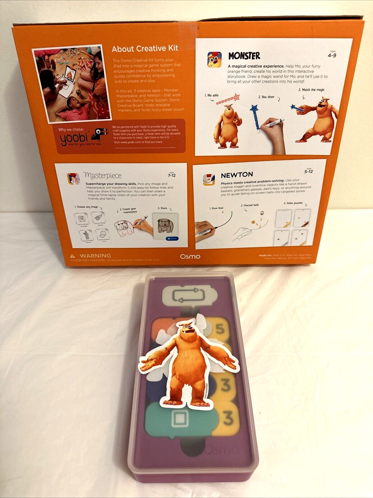Osmo Game Creative Kit With Coding Jam iPad Monster Masterpiece Newton STEM 4-12