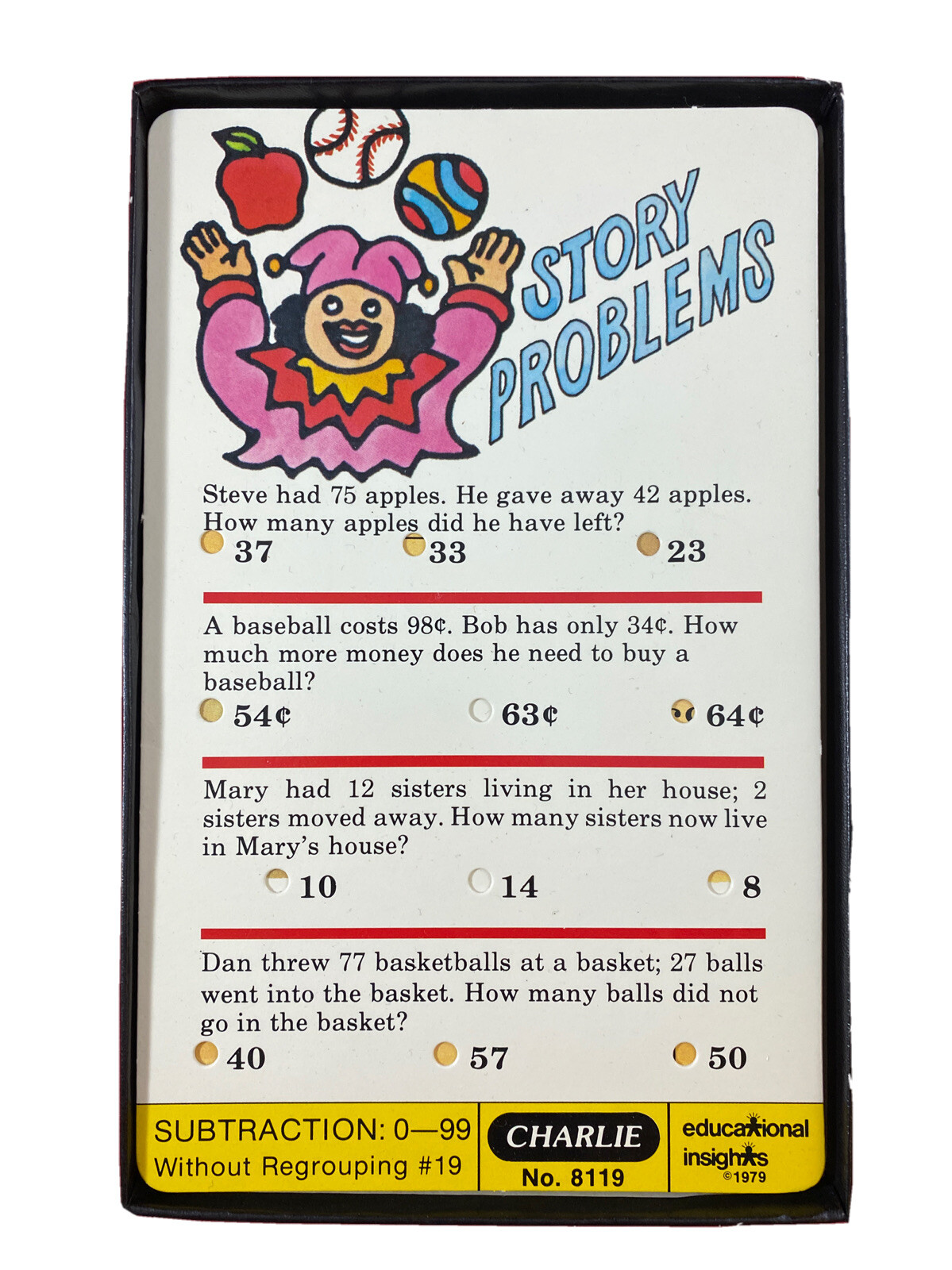 Vintage Charlie The Lovable Teaching Robot Star Wars R2-D2 Imitation 1981 5 Card