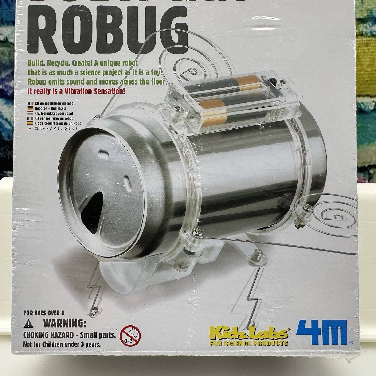Kidz Robotix Green Science 4M STEAM Building Kits Learn Homeschool Science 3 NEW