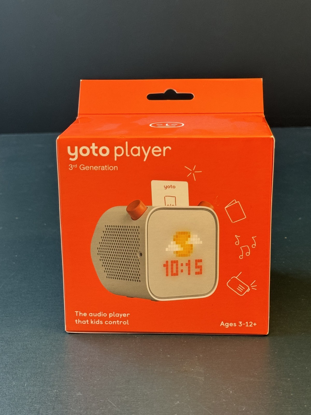 New Yoto Player 3rd Gen + Blue Bird Adventure Jacket Kids Screen-Free Audio Play