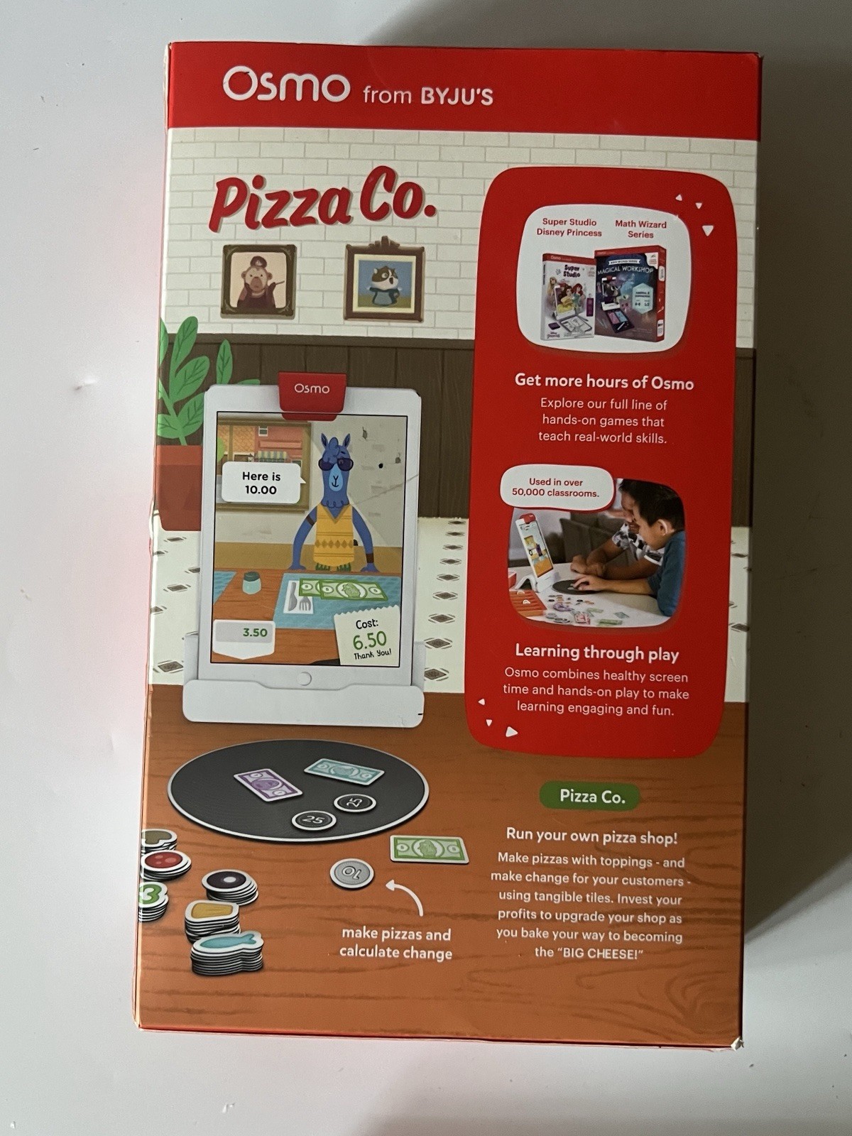 Osmo Pizza Co Educational STEM STEAM Tablet Learning Game Math Business Skills