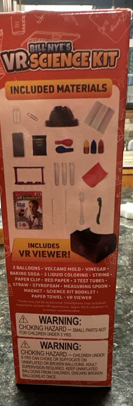 Abacus Brands Bill Nye VR Science Kit Ages 4-7 8-11 Years 6+ MPN 94918