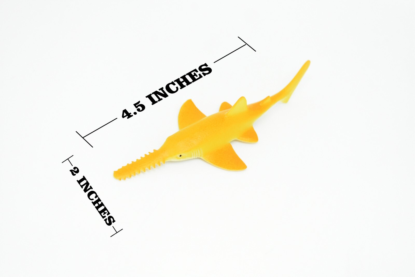 Sawtooth Shark, Sawfish, Realistic Toy Model Plastic Replica, Kids 4.5″ CWG90