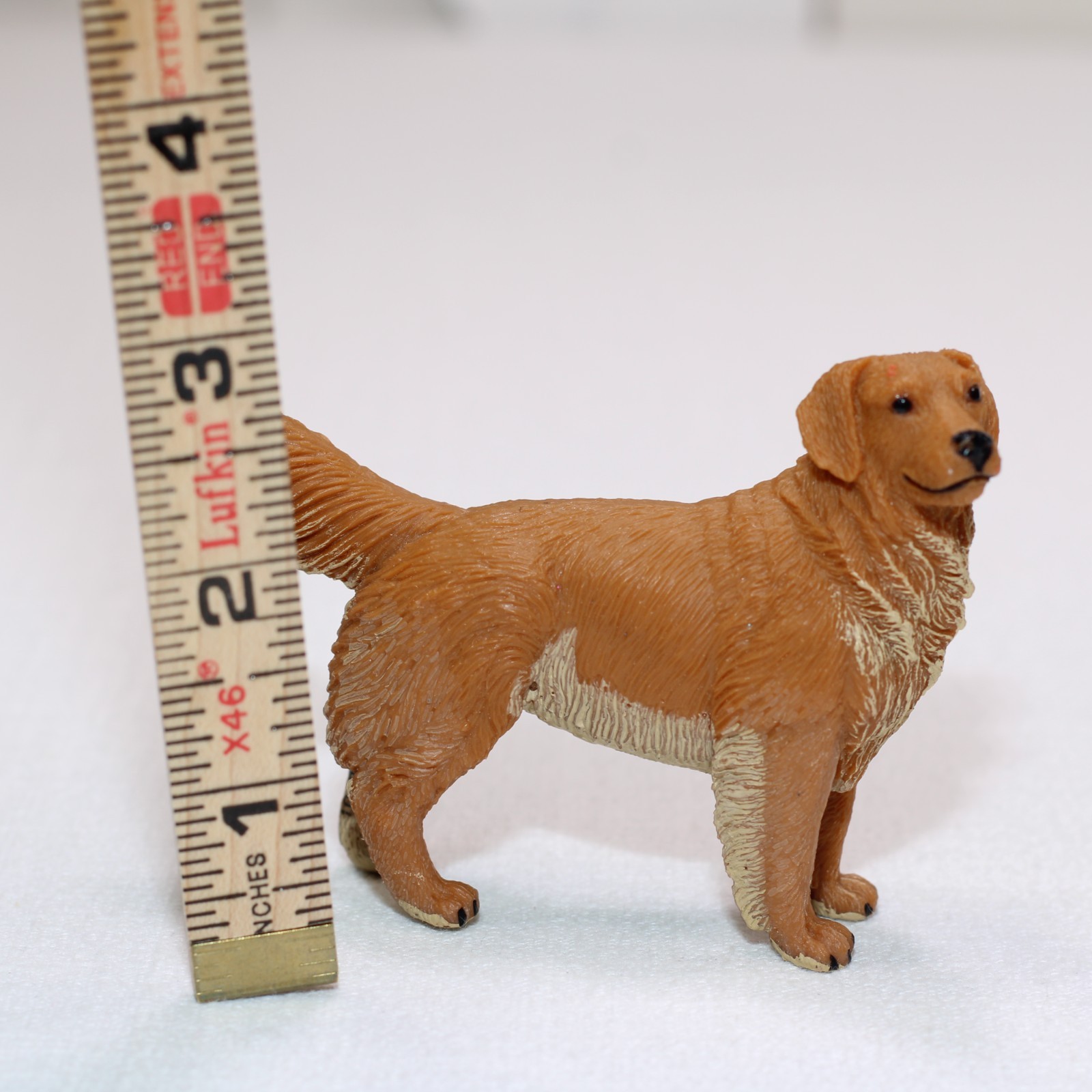 Golden Retriever Figure Brown Pet Dog Animal Safari Ltd 4″ 2012 Toy