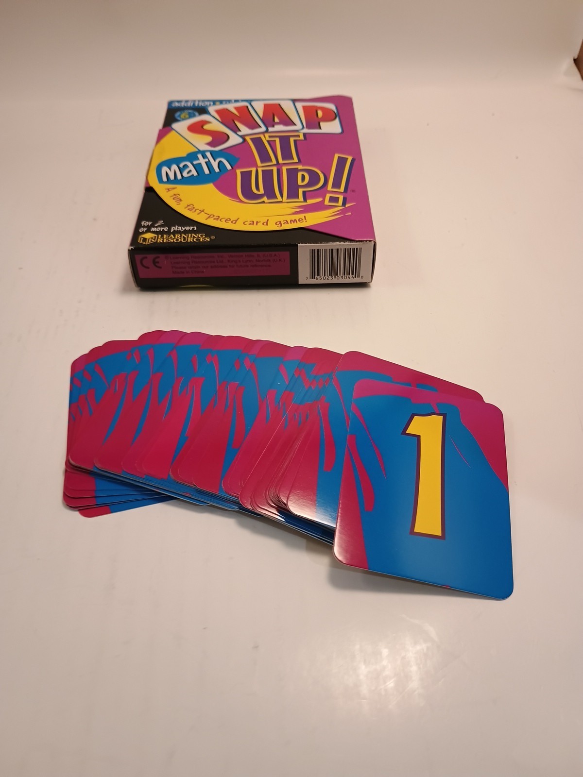 Snap It Up Card Game Lot: Math & Word Families
