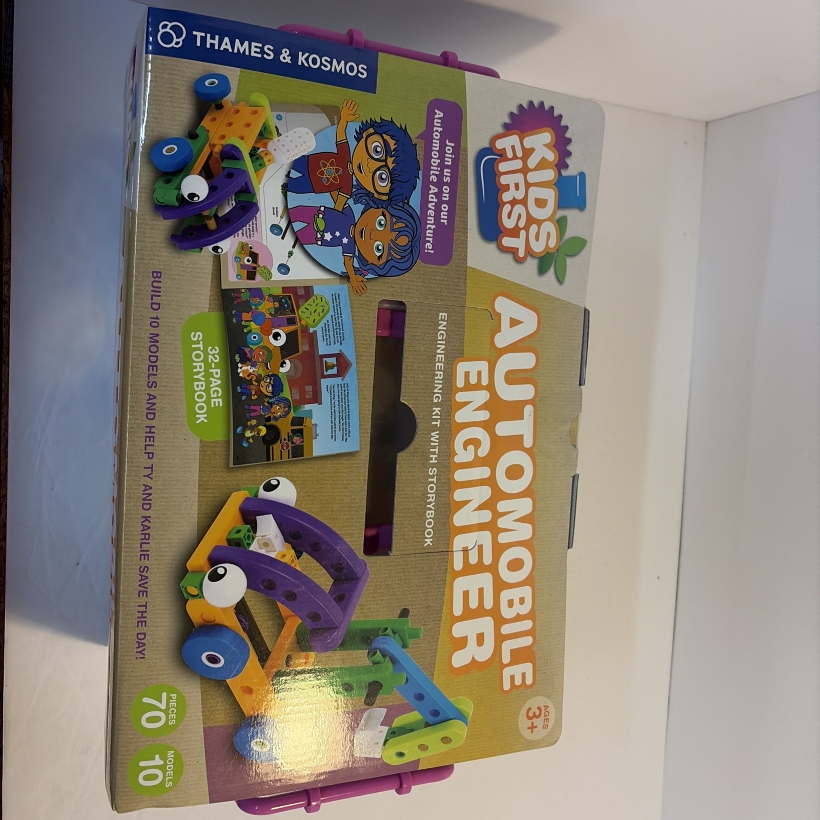 THAMES & KOSMOS – KIDS FIRST AUTOMOBILE ENGINEER KIT WITH STORYBOOK (NEW)