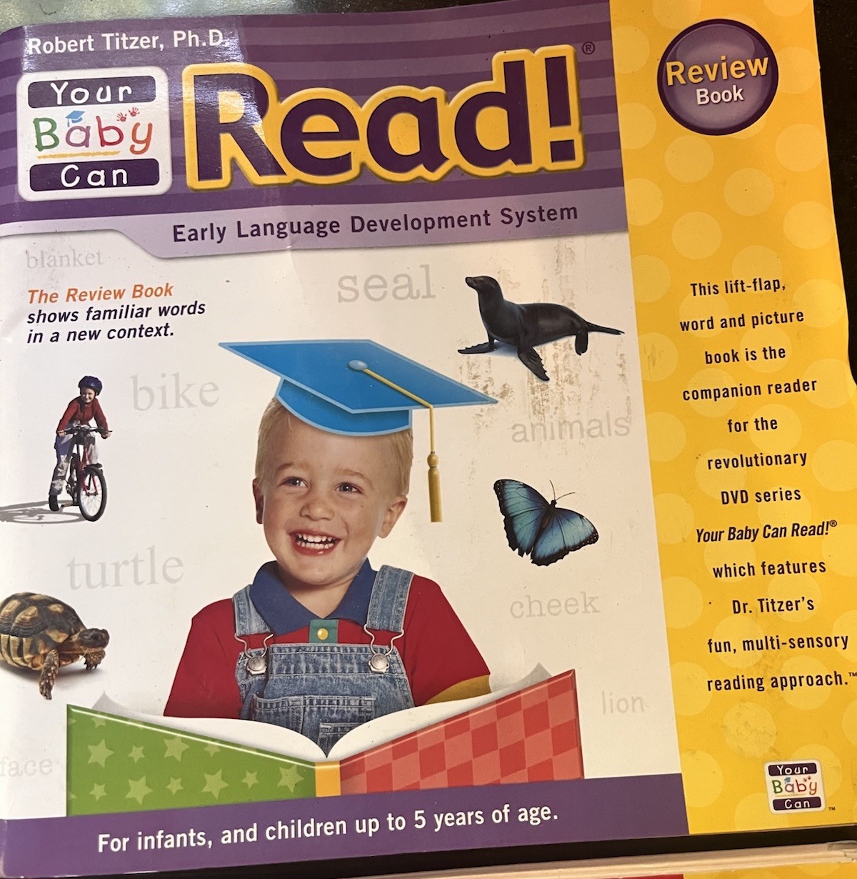 Your Baby Can Read Early Language Development DVD’s, Word Cards Game Card, Books