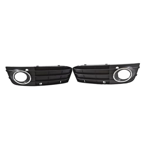 Front Bumper Fog Light Grille Grill Cover Replacement for A4 B8 A4L 2009-2012