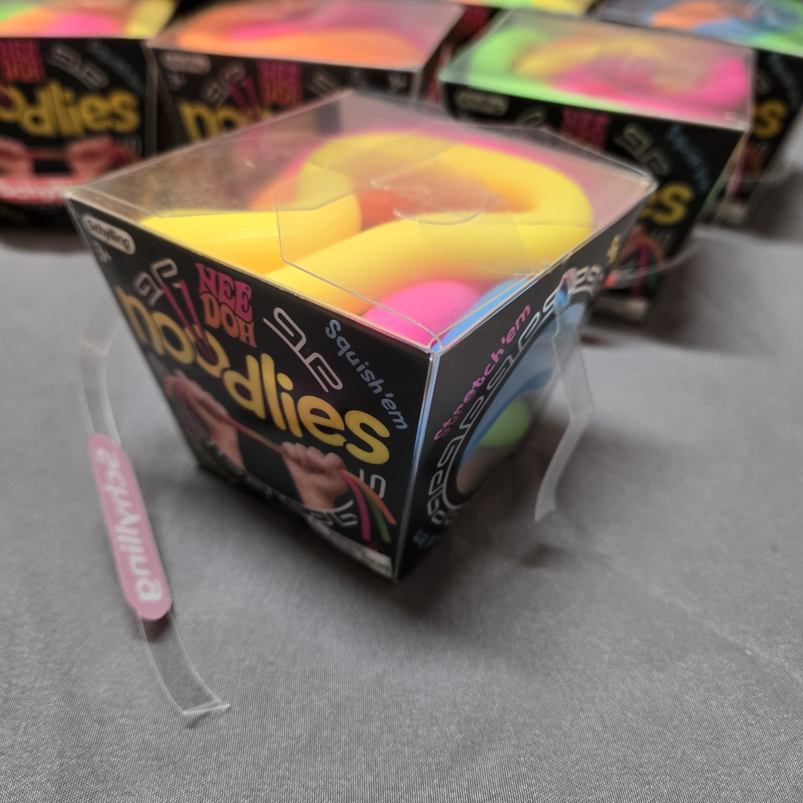 Nee Doh Noodlies Viral Stretchy Sensory Toys 5ct Lot Of 9