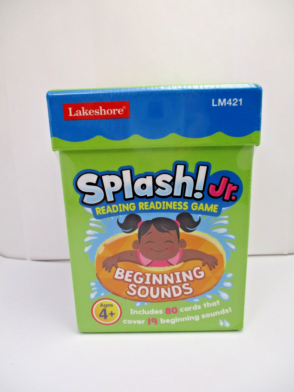 Lakeshore Splash Jr. Reading Readiness Game Beginning Sounds LM421 NEW SEALED