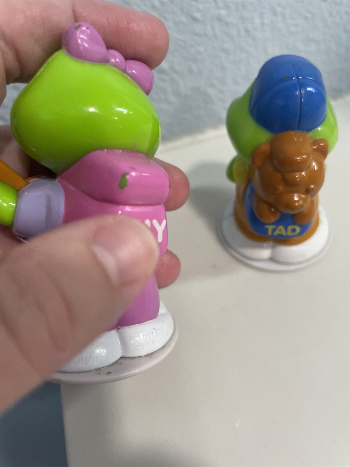 Vintage Leap Frog Phonics School Bus Music Band Replacement Figures Lily and Tad