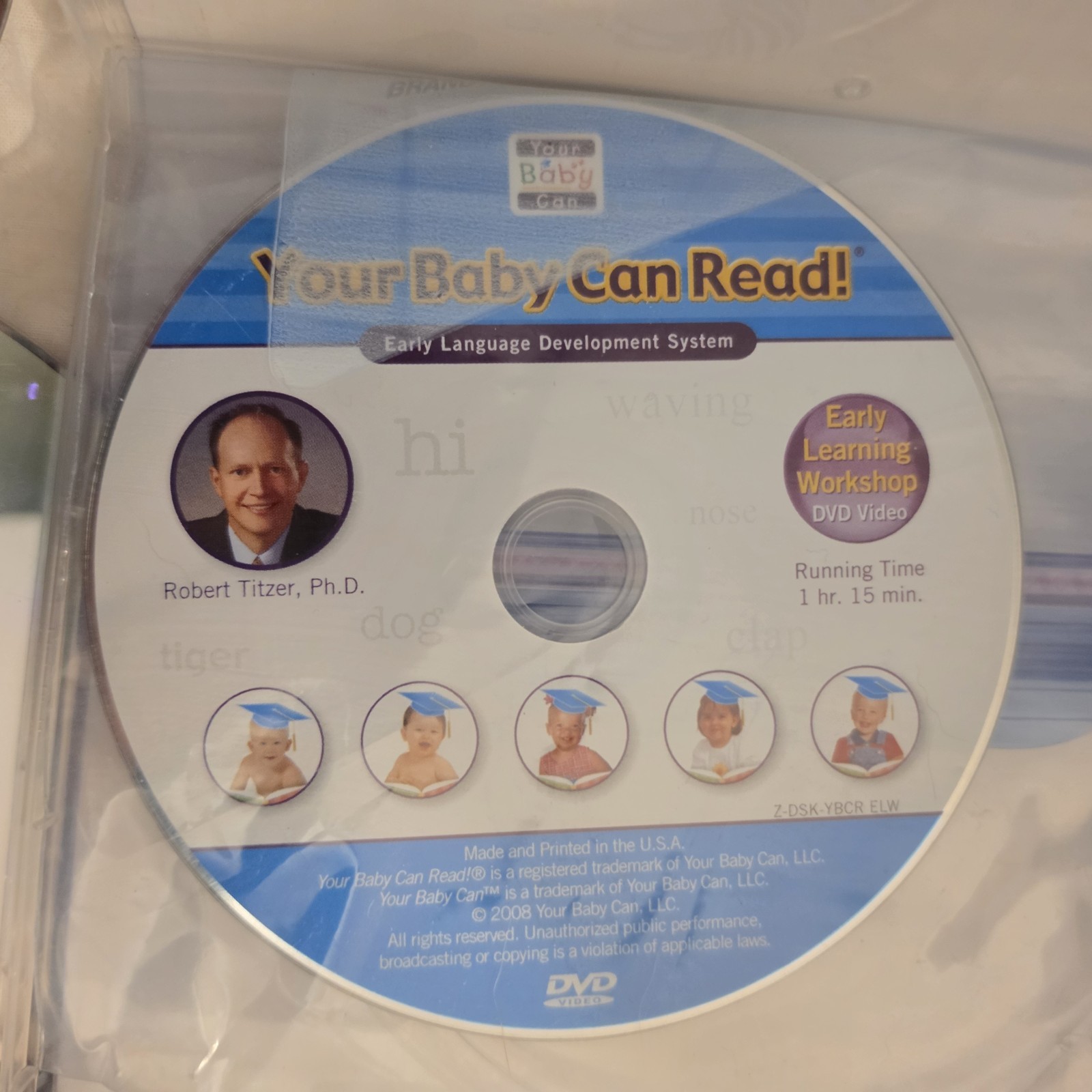 Your Baby Can Read Early Language Development Series DVDs And Word Cards