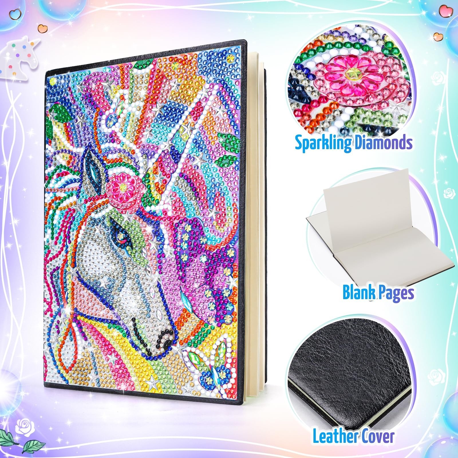 Unicorn Gifts for Girls 5 7 8 9 Year Old, Craft Kits for Kids Age 6… Fast Ship