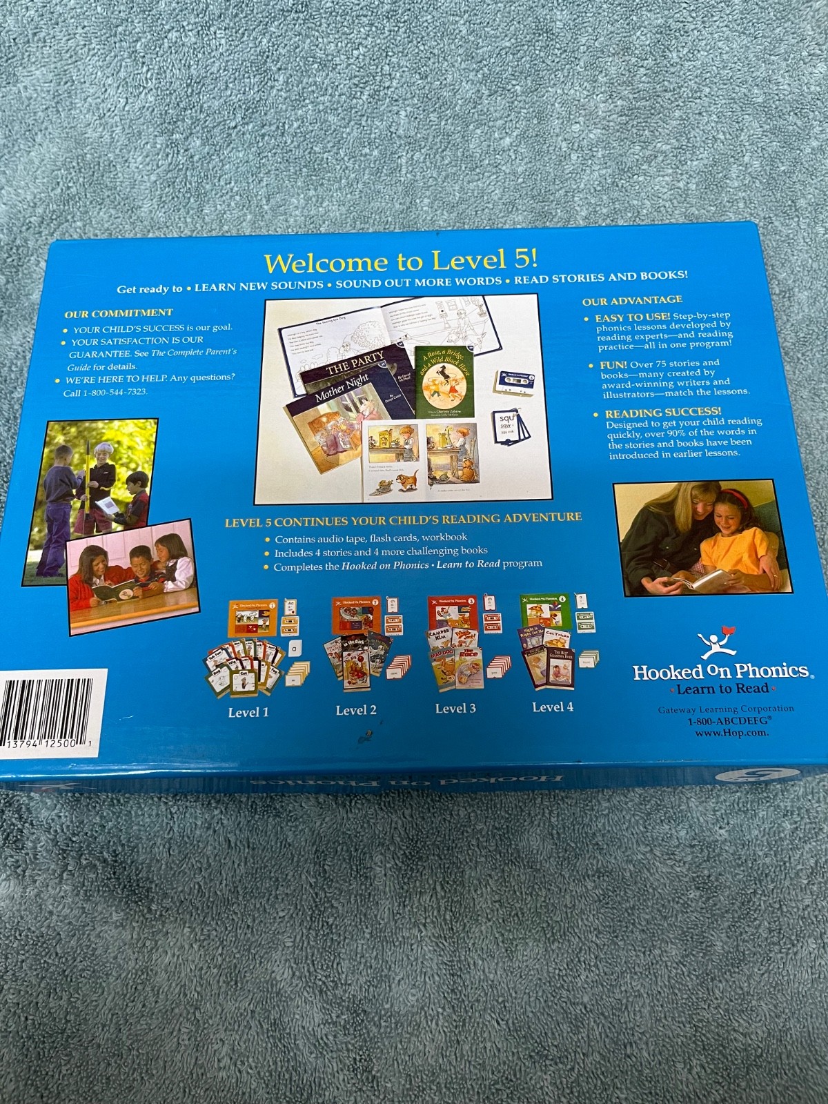 Hooked On Phonics Learn To Read Levels 1-5 Kit Vintage
