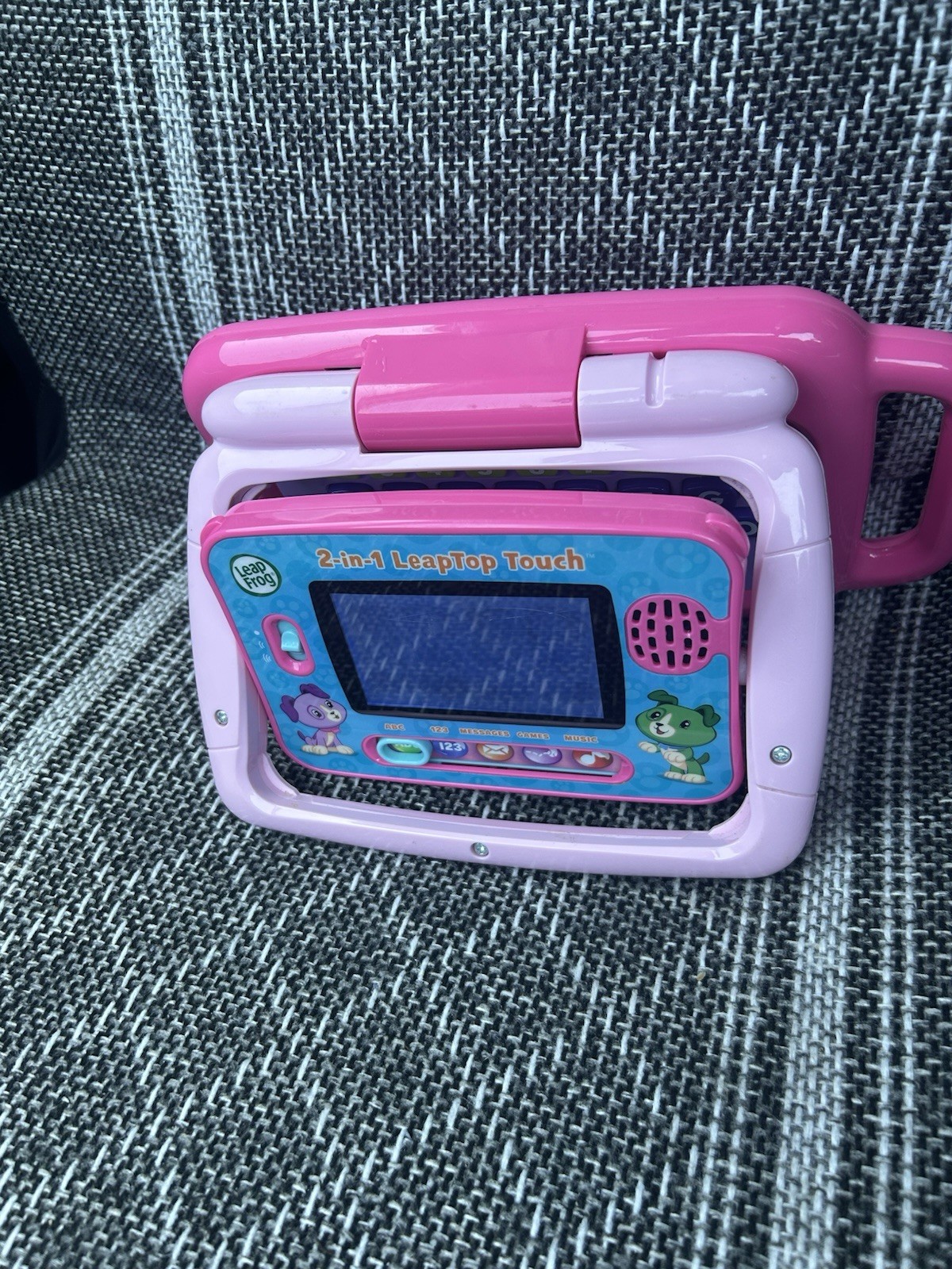 LeapFrog Pink My Own Leaptop Laptop Computer Kids Interactive Educational Tested
