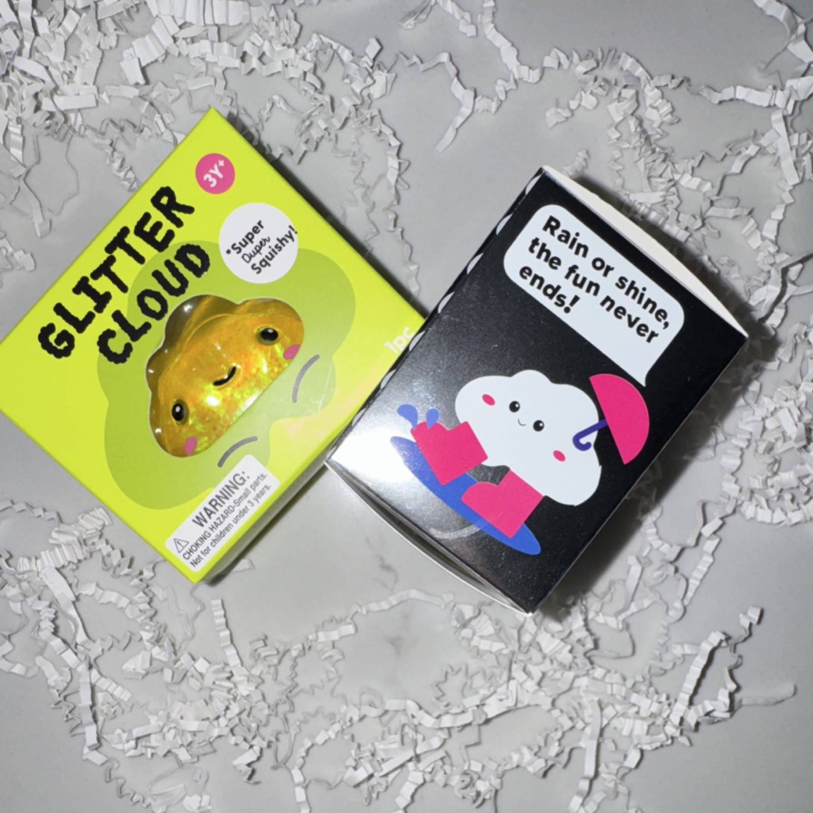 J’adore Glitter Clouds Lot of 2 💚🩶