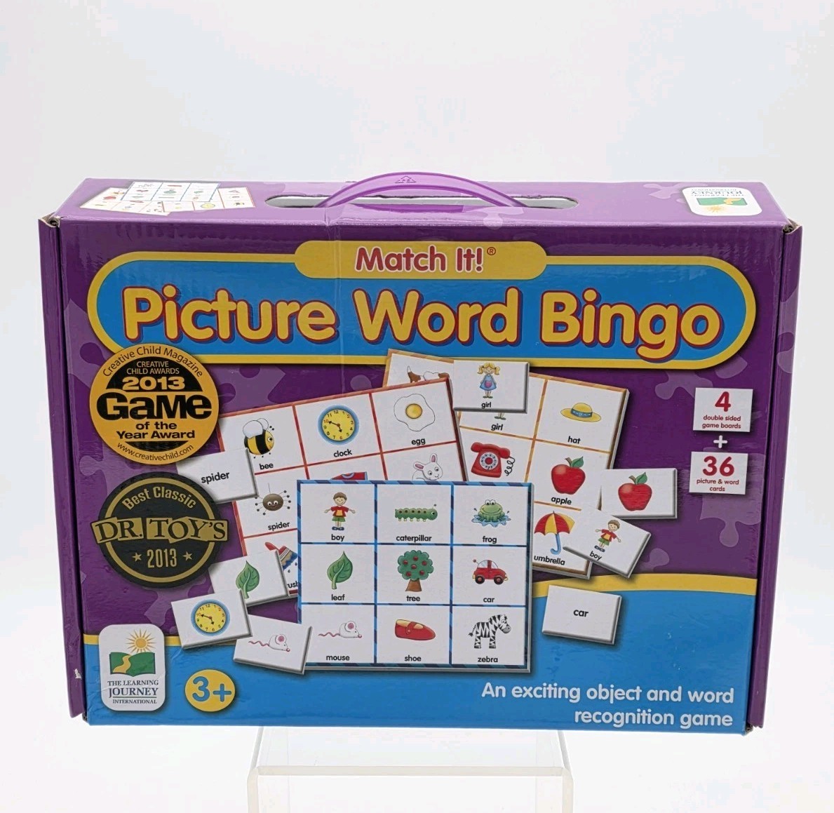 Learning Journey Match It! Picture Word Bingo ~ 20-3 Pc Puzzles Self Correcting