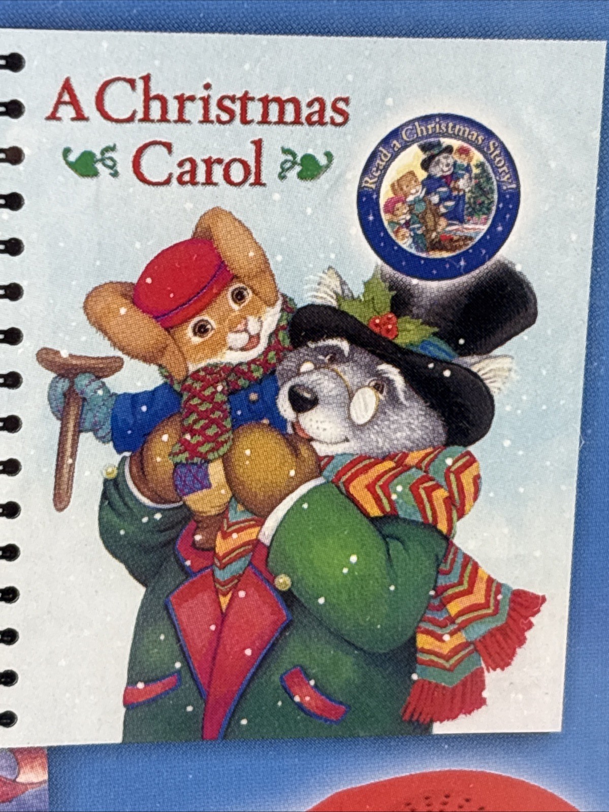 New Vtg Story Reader 3 Storybook Pack Nutcracker Christmas Carol Night Before