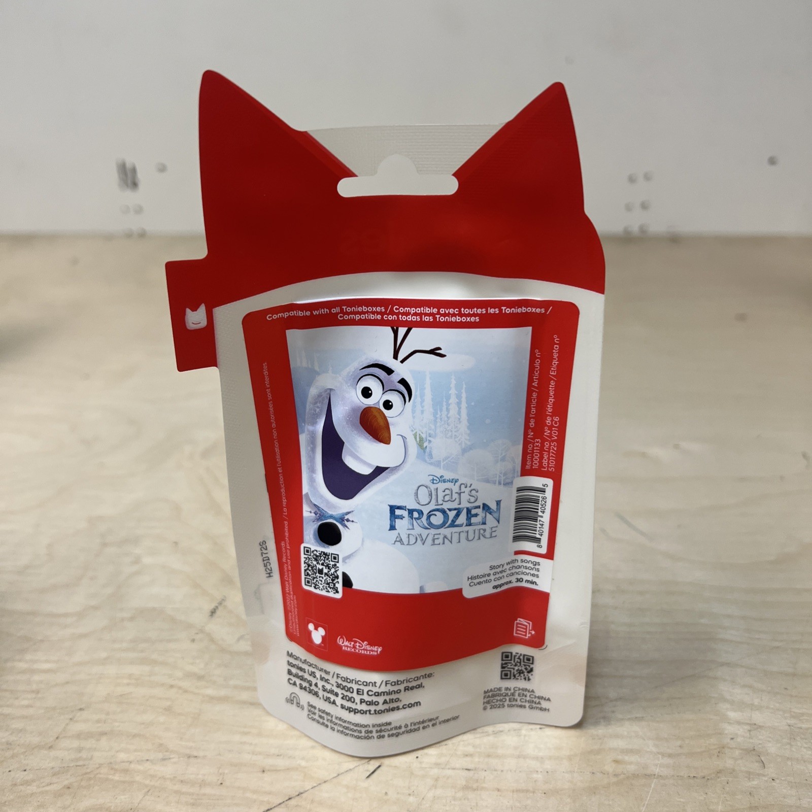 New! Tonies Disney Frozen Olaf Audio Play Figurine Character