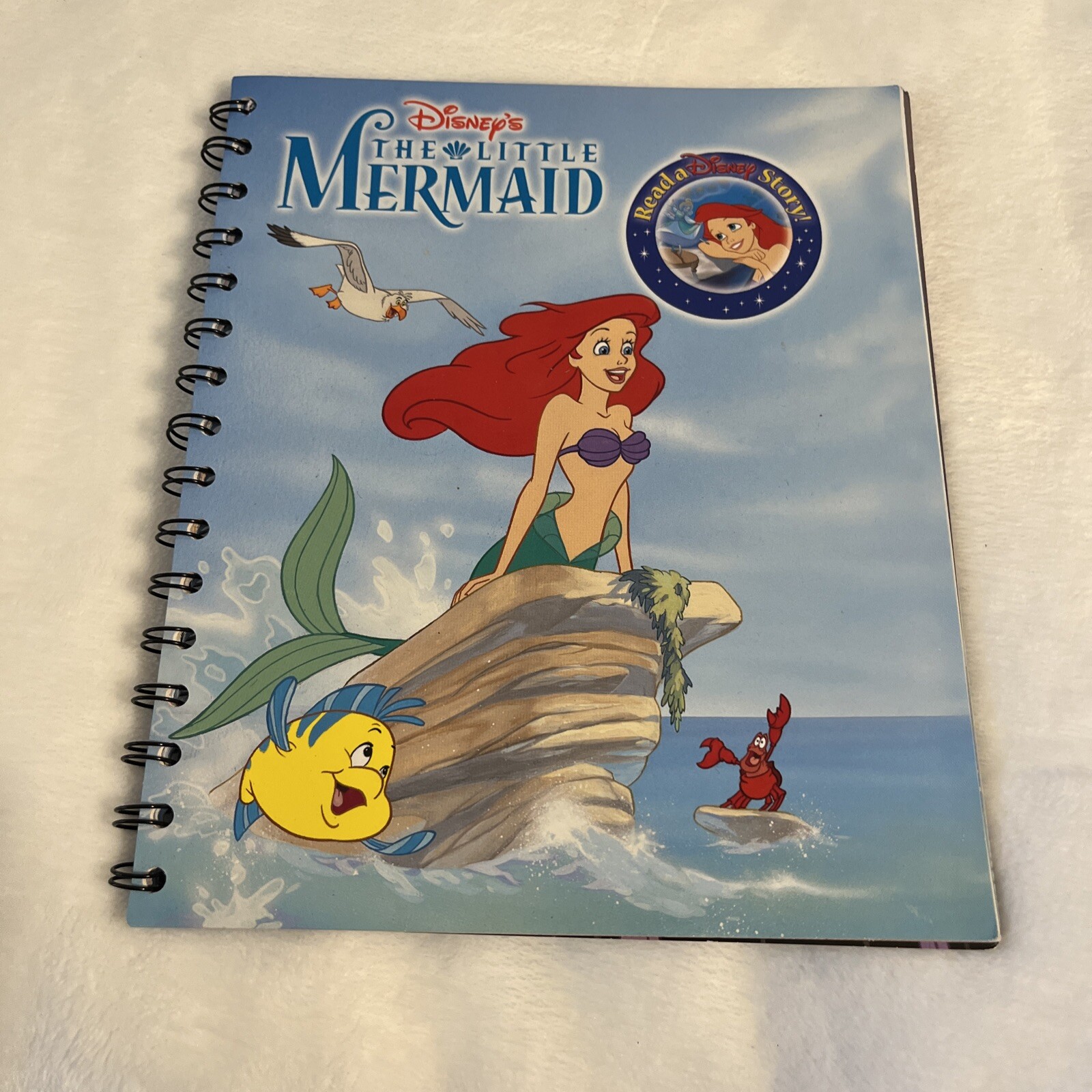 Story Reader – Disney The Little Mermaid Paperback Storybook 2004 – Book Only